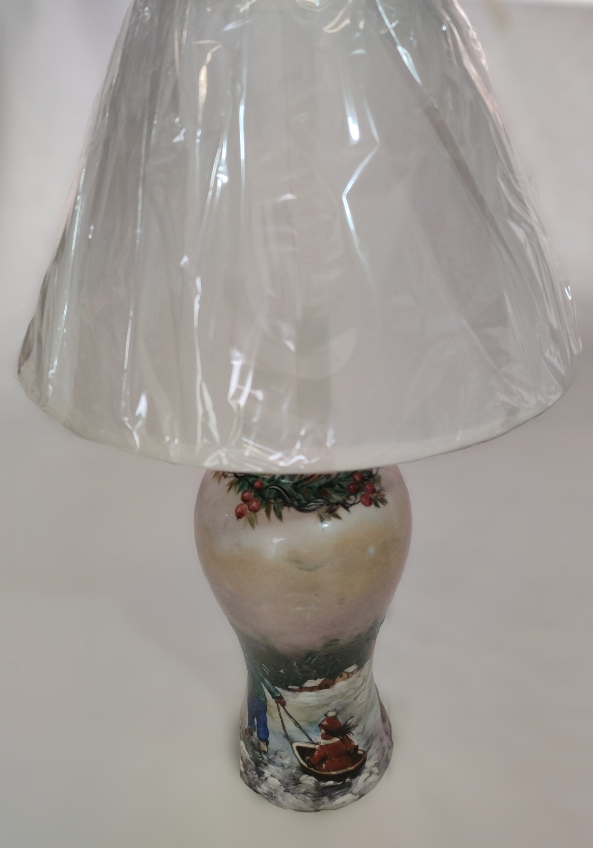 Lampada "Giochi di bimbi sulla neve"