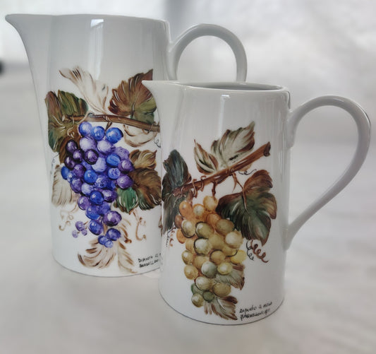 Coppia brocche vino