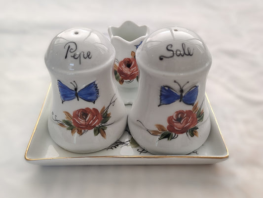 Set saliera sale, pepe e porta stuzzicadenti