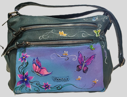 Borsa yy coveri farfalle in volo