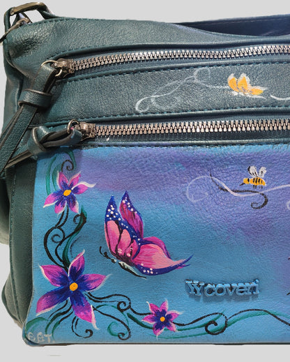 Borsa yy coveri farfalle in volo