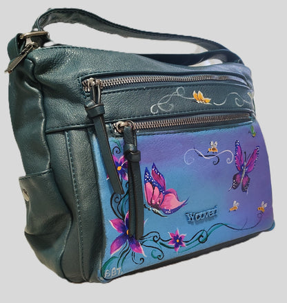 Borsa yy coveri farfalle in volo